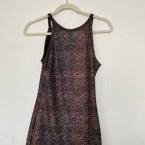Iridescent Mini Dress